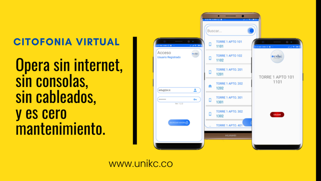 citofonia virtual para conjuntos